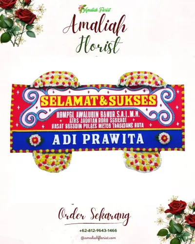 Karangan Bunga Ucapan Selamat di Suntenjaya