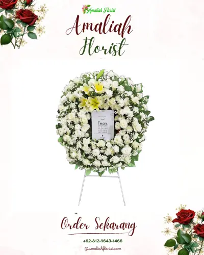 Krans Bunga Duka Cita di Suntenjaya